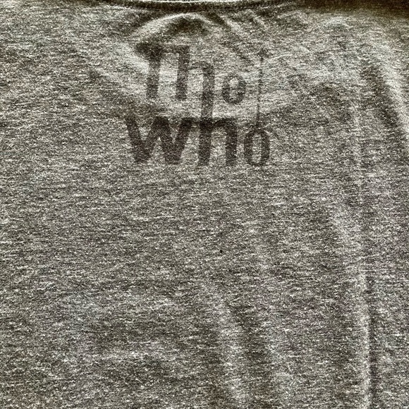 Men’s gray XXL The Who short sleeve t-shirt. - Picture 3 of 3